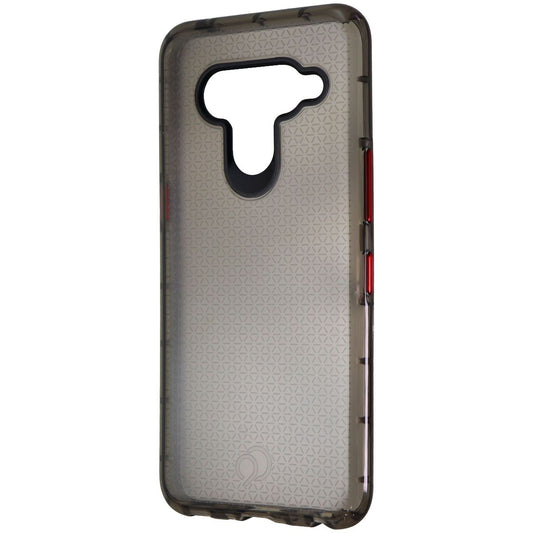 Nimbus9 Phantom 2 Series Gel Case for LG V50 ThinQ - Carbon (Gray) / Red Cell Phone - Cases, Covers & Skins Nimbus9 - Simple Cell Bulk Wholesale Pricing - USA Seller