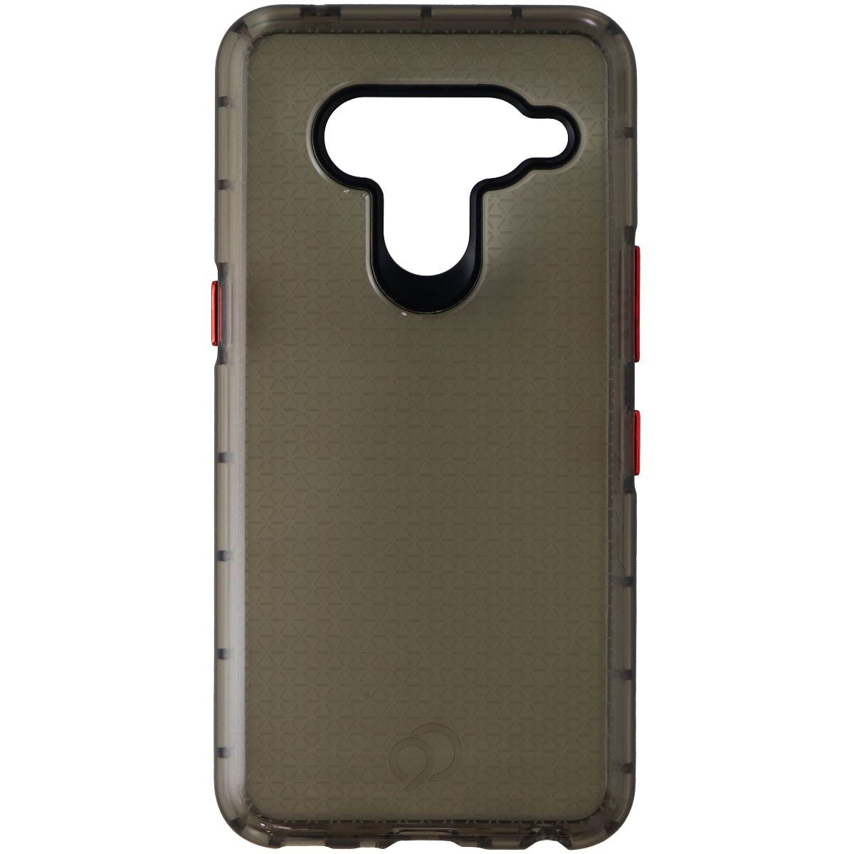 Nimbus9 Phantom 2 Series Gel Case for LG V50 ThinQ - Carbon (Gray) / Red Cell Phone - Cases, Covers & Skins Nimbus9 - Simple Cell Bulk Wholesale Pricing - USA Seller