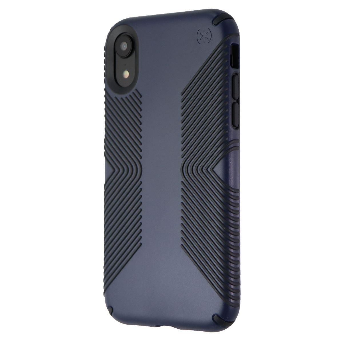 Speck Presidio Grip Series Case for Apple iPhone XR - Blue/Carbon Black Cell Phone - Cases, Covers & Skins Speck - Simple Cell Bulk Wholesale Pricing - USA Seller