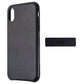Ercko Leather Hard Case & Small Magnet Holder for iPhone XS / X - Black Cell Phone - Cases, Covers & Skins Ercko - Simple Cell Bulk Wholesale Pricing - USA Seller
