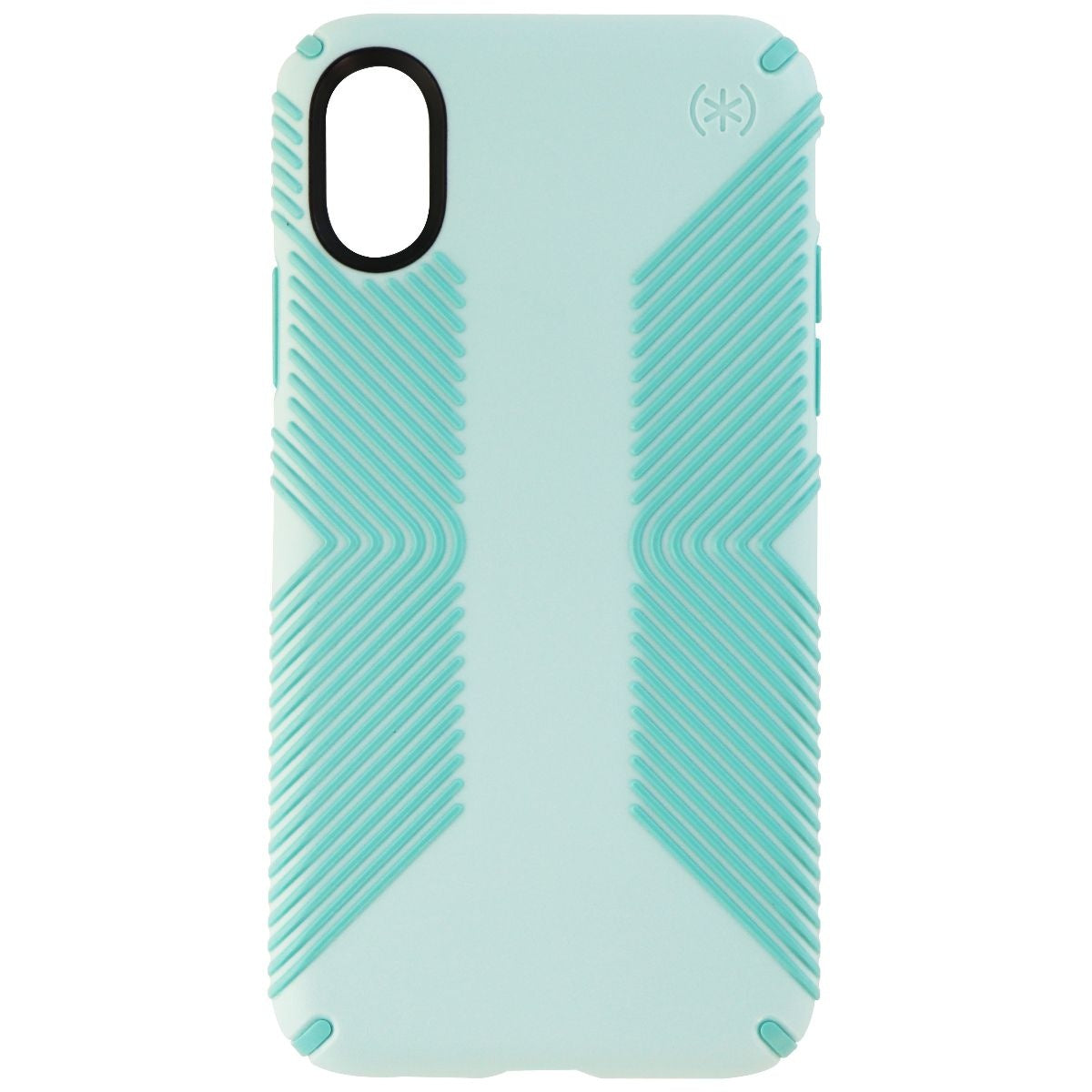 Speck Presidio Grip Hybrid Hard Case for Apple iPhone X - Surf Teal/Mykonos Blue Cell Phone - Cases, Covers & Skins Speck    - Simple Cell Bulk Wholesale Pricing - USA Seller