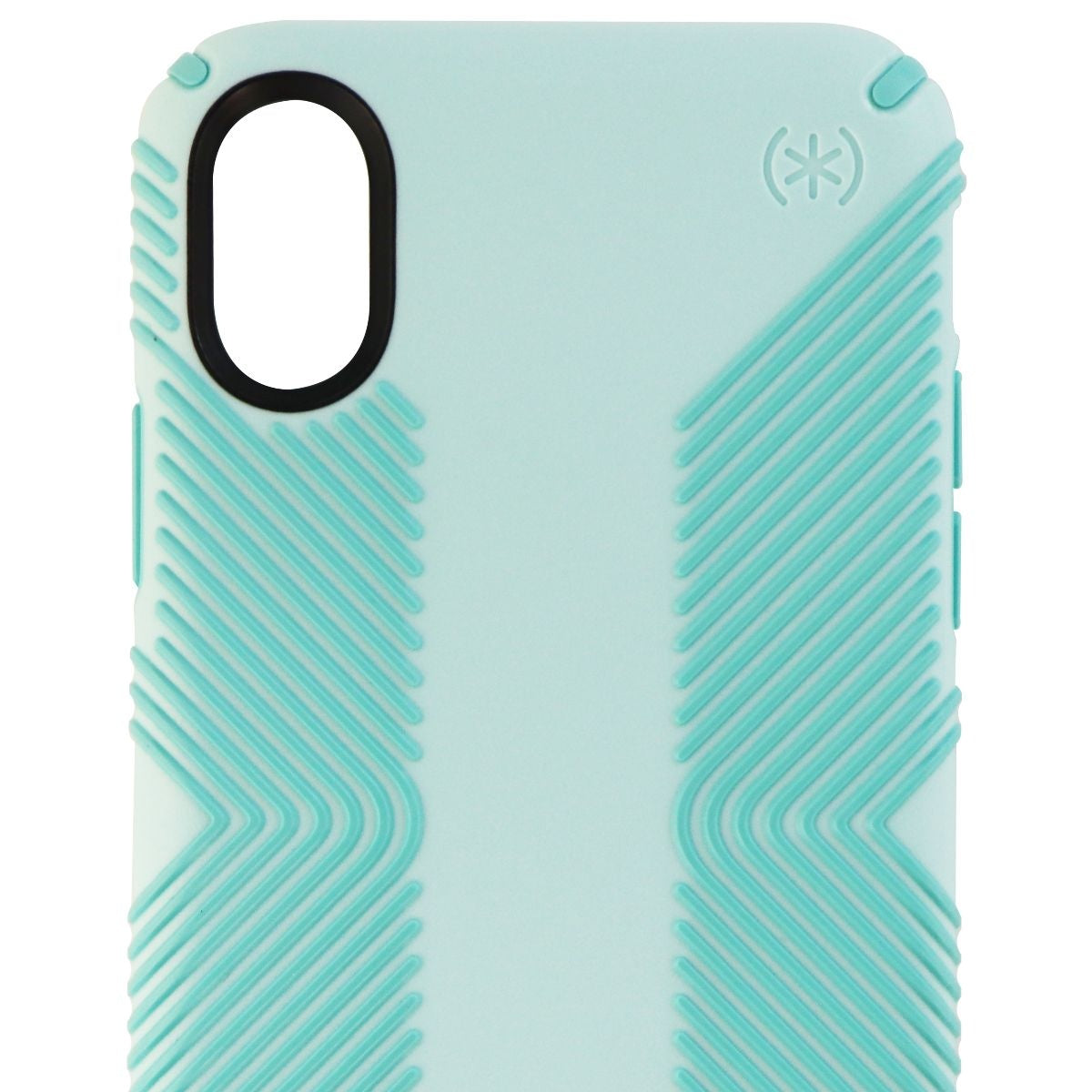 Speck Presidio Grip Hybrid Hard Case for Apple iPhone X - Surf Teal/Mykonos Blue Cell Phone - Cases, Covers & Skins Speck    - Simple Cell Bulk Wholesale Pricing - USA Seller