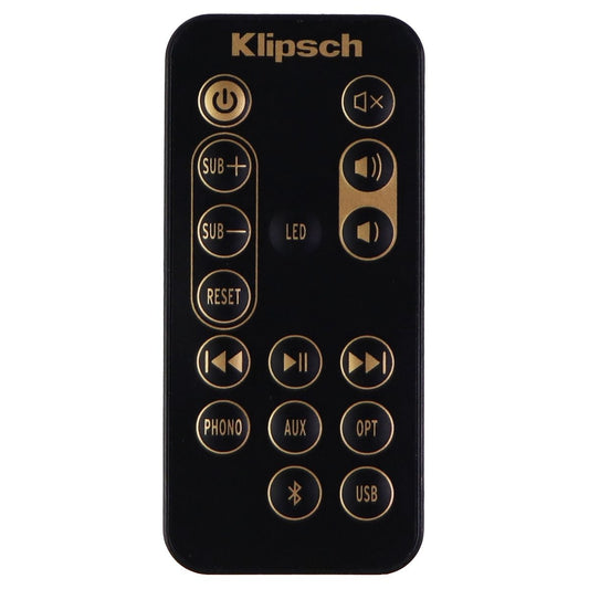 Klipsch Audio System & Subwoofer OEM Remote Control - Black TV, Video & Audio Accessories - Remote Controls Klipsch    - Simple Cell Bulk Wholesale Pricing - USA Seller