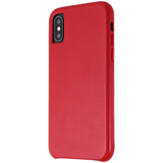 Case-Mate Barely There Leather Slim Case for iPhone XS / X - Cardinal Leather Cell Phone - Cases, Covers & Skins Case-Mate - Simple Cell Bulk Wholesale Pricing - USA Seller