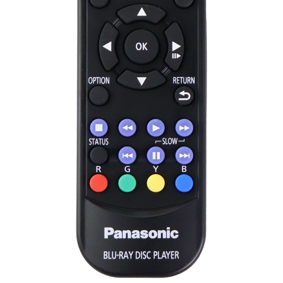 Panasonic Remote Control (N2QAYA000217) for Select Blu-Ray Disc Player - Black TV, Video & Audio Accessories - Remote Controls Panasonic - Simple Cell Bulk Wholesale Pricing - USA Seller