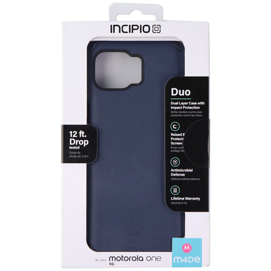 Incipio Duo Series Dual Layer Case for Motorola One 5G - Indigo Blue Cell Phone - Cases, Covers & Skins Incipio    - Simple Cell Bulk Wholesale Pricing - USA Seller