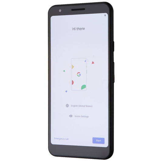 Google Pixel 3a Smartphone (G020E) Verizon Only - 64GB / Just Black Cell Phones & Smartphones Google    - Simple Cell Bulk Wholesale Pricing - USA Seller