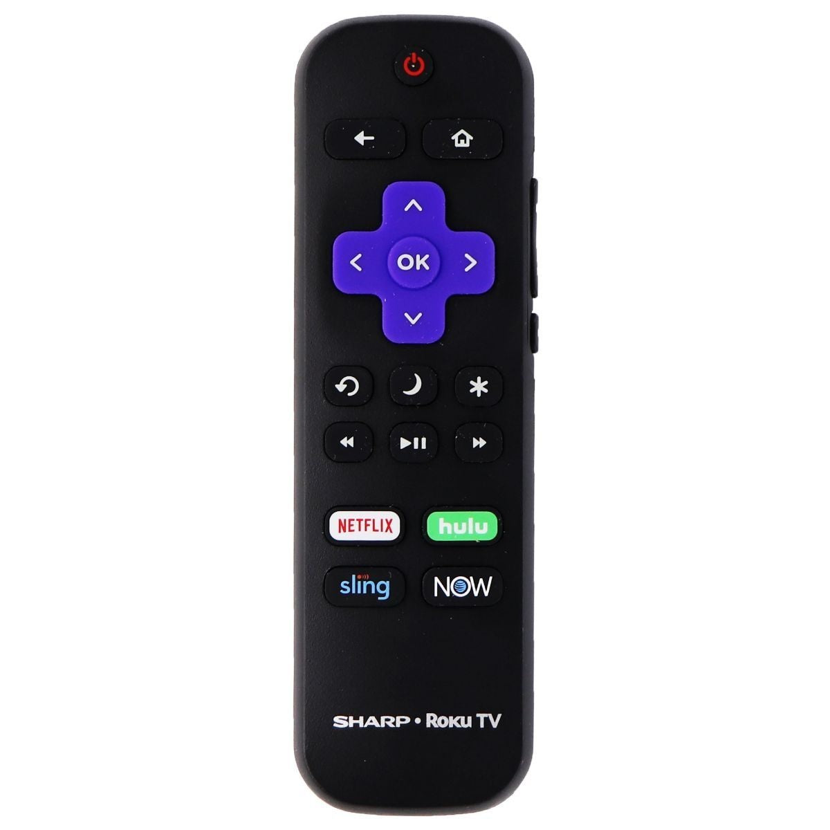 Sharp TV Remote Control (LC-RCRUS-20) for Select Hisense/Sharp TVs - Black TV, Video & Audio Accessories - Remote Controls SHARP    - Simple Cell Bulk Wholesale Pricing - USA Seller