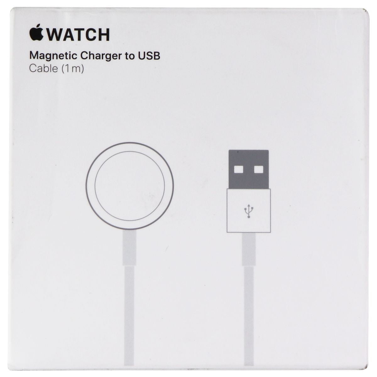 Apple Watch Magnetic Charger to USB-C Cable (1 Meter) - White (A2257) Smart Watch Accessories - Other Smart Watch Accessories Apple - Simple Cell Bulk Wholesale Pricing - USA Seller