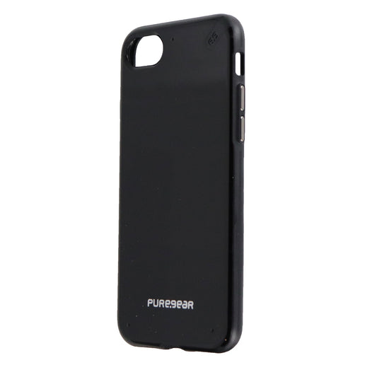 PureGear Slim Shell Series Protective Case Cover for iPhone 8 7 - Black Cell Phone - Cases, Covers & Skins PureGear - Simple Cell Bulk Wholesale Pricing - USA Seller