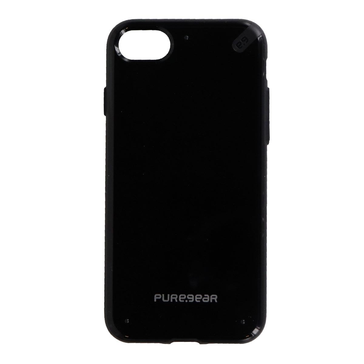 PureGear Slim Shell Series Protective Case Cover for iPhone 8 7 - Black Cell Phone - Cases, Covers & Skins PureGear - Simple Cell Bulk Wholesale Pricing - USA Seller
