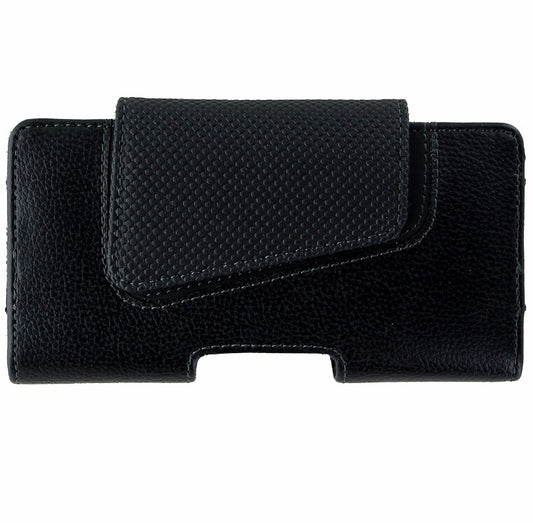 Verizon Wireless Original Universal Leather Pouch w/ Magnetic Flap - Black Cell Phone - Cases, Covers & Skins Verizon - Simple Cell Bulk Wholesale Pricing - USA Seller