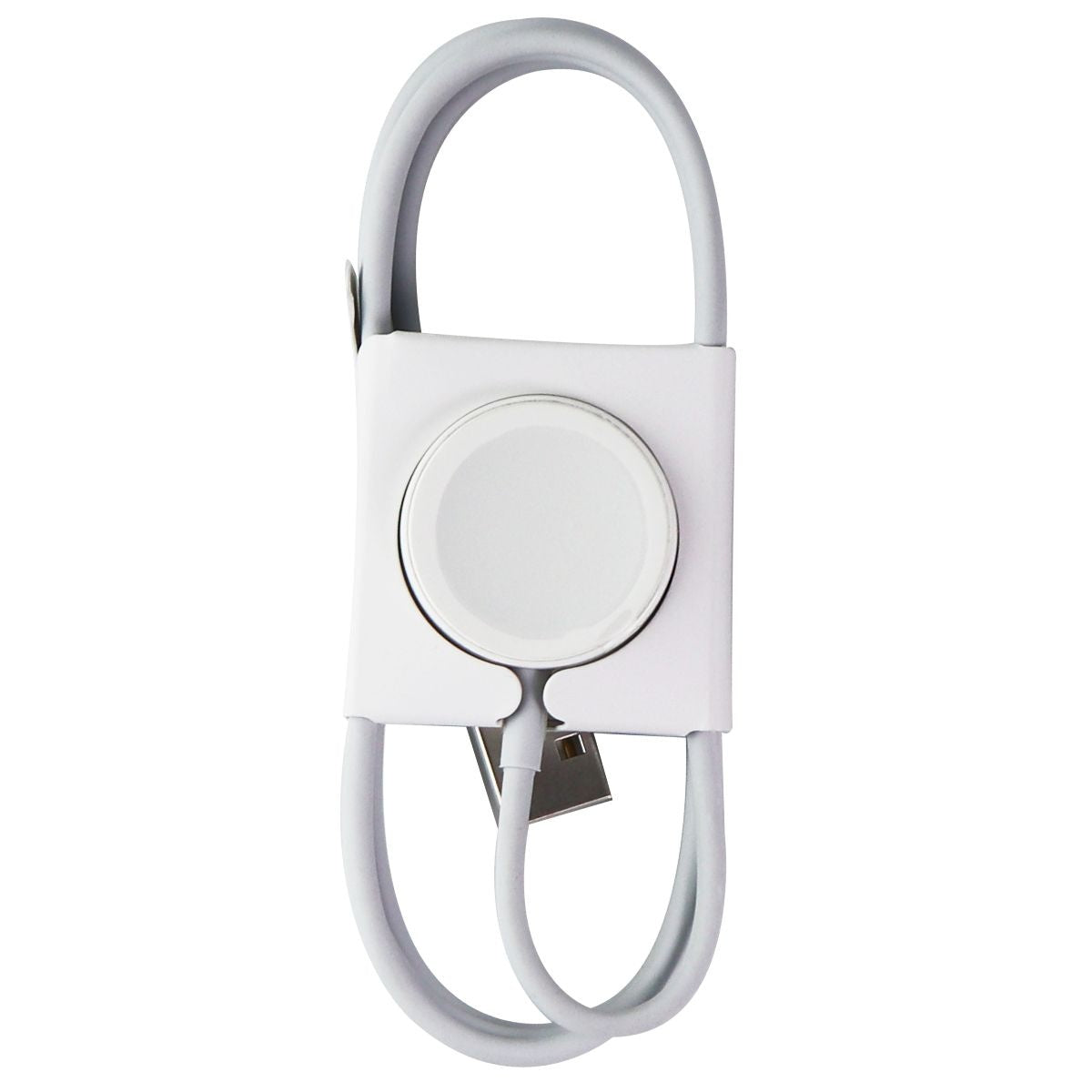 Apple Watch Magnetic 1 Meter Charging Cable A1768 - All White Smart Watch Accessories - Chargers & Docking Stations Apple - Simple Cell Bulk Wholesale Pricing - USA Seller