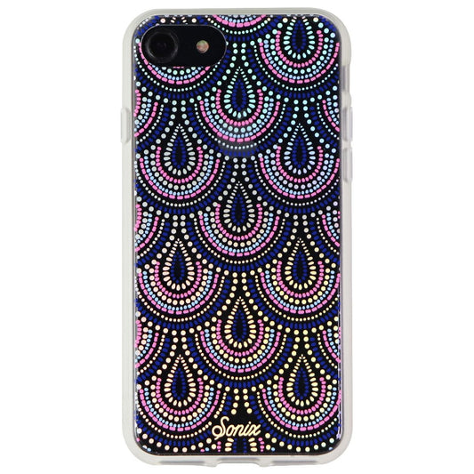 Sonix Clear Coat Series Hybrid Case for Apple iPhone 8/7 - Tinsley Pink and Blue