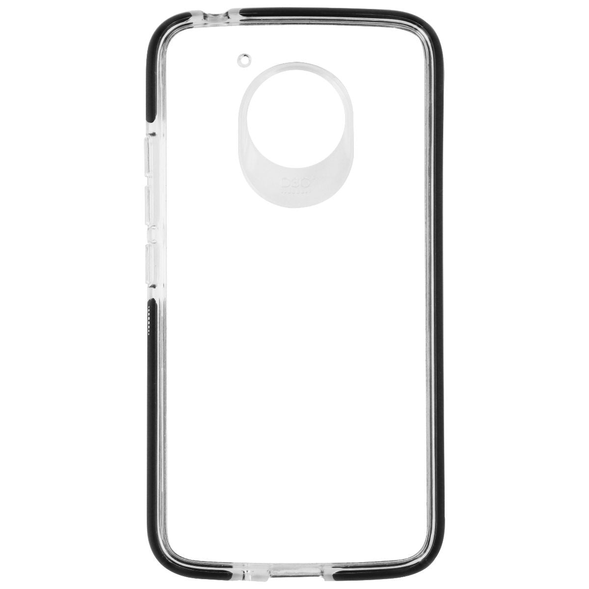 ZAGG D30 Piccadilly Hybrid Hard Case for Motorola Moto E4 - Clear / Black Cell Phone - Cases, Covers & Skins Zagg    - Simple Cell Bulk Wholesale Pricing - USA Seller