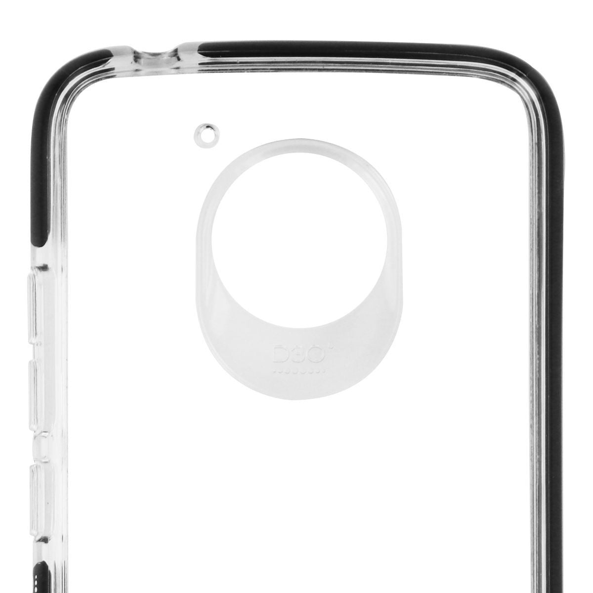 ZAGG D30 Piccadilly Hybrid Hard Case for Motorola Moto E4 - Clear / Black Cell Phone - Cases, Covers & Skins Zagg    - Simple Cell Bulk Wholesale Pricing - USA Seller