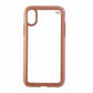 Speck Presidio Show Series Case Cover for iPhone X/ Xs - Clear/Pink Rose Gold