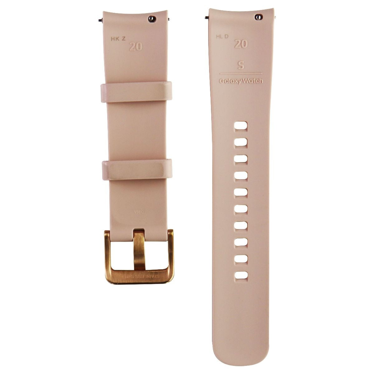 Samsung 20mm Silicone Band for Samsung Galaxy Watch 42mm - Pink/Rose - Small Smart Watch Accessories - Watch Bands Samsung - Simple Cell Bulk Wholesale Pricing - USA Seller