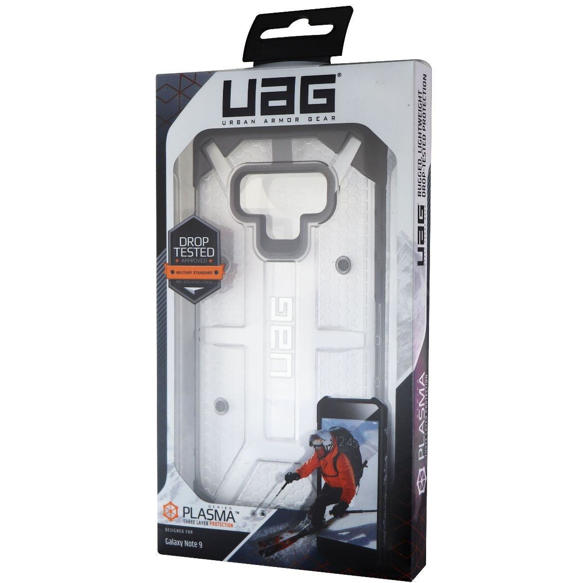 Urban Armor Gear Plasma Case for Samsung Galaxy Note9 - Ice / Clear / Black Cell Phone - Cases, Covers & Skins Urban Armor Gear - Simple Cell Bulk Wholesale Pricing - USA Seller
