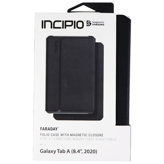 Incipio Faraday Series Folio Case for Samsung Galaxy Tab A (8.4 - 2020) - Black iPad/Tablet Accessories - Cases, Covers, Keyboard Folios Incipio    - Simple Cell Bulk Wholesale Pricing - USA Seller