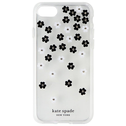 Kate Spade Flexible Hardshell Case for iPhone SE (2nd Gen) & 8/7 - Clear/Flowers