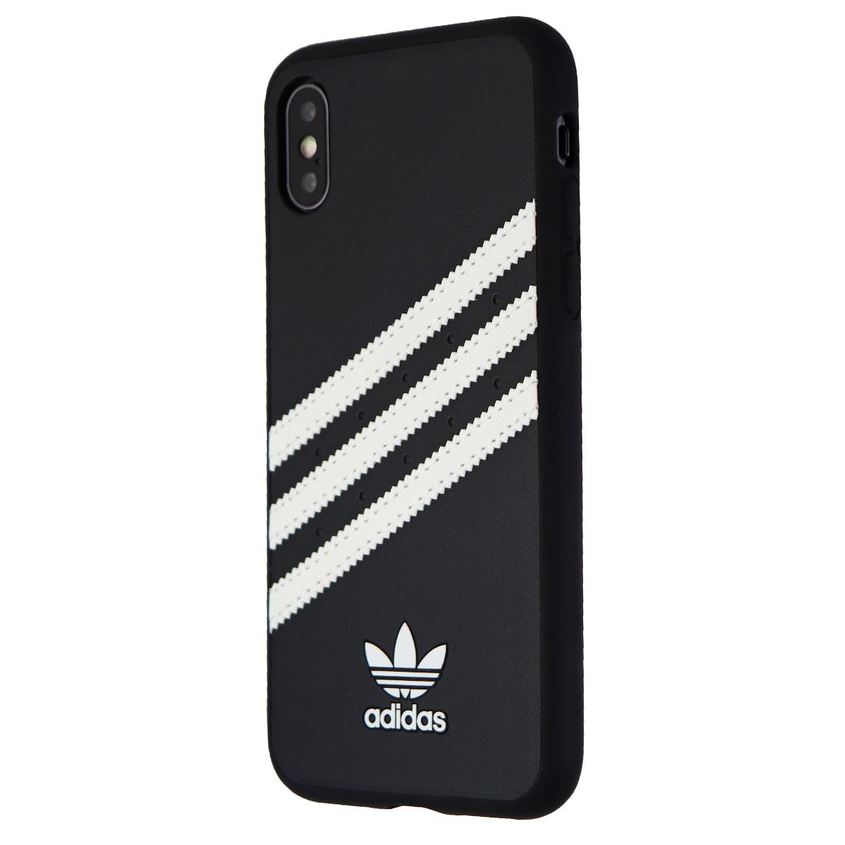 Adidas 3-Stripes Samba Snap Case for Apple iPhone XS / X - Black / White Stripes Cell Phone - Cases, Covers & Skins Adidas - Simple Cell Bulk Wholesale Pricing - USA Seller