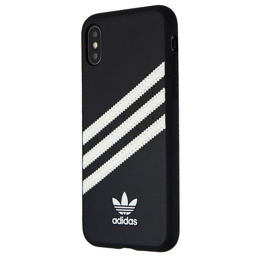 Adidas 3-Stripes Samba Snap Case for Apple iPhone XS / X - Black / White Stripes Cell Phone - Cases, Covers & Skins Adidas - Simple Cell Bulk Wholesale Pricing - USA Seller