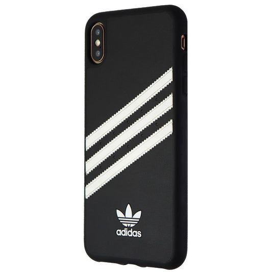 Adidas 3-Stripes Hybrid Case for Apple iPhone Xs Max - Black/White Stripes Cell Phone - Cases, Covers & Skins Adidas    - Simple Cell Bulk Wholesale Pricing - USA Seller