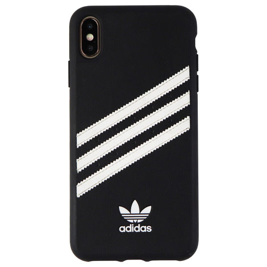 Adidas 3-Stripes Hybrid Case for Apple iPhone Xs Max - Black/White Stripes Cell Phone - Cases, Covers & Skins Adidas    - Simple Cell Bulk Wholesale Pricing - USA Seller