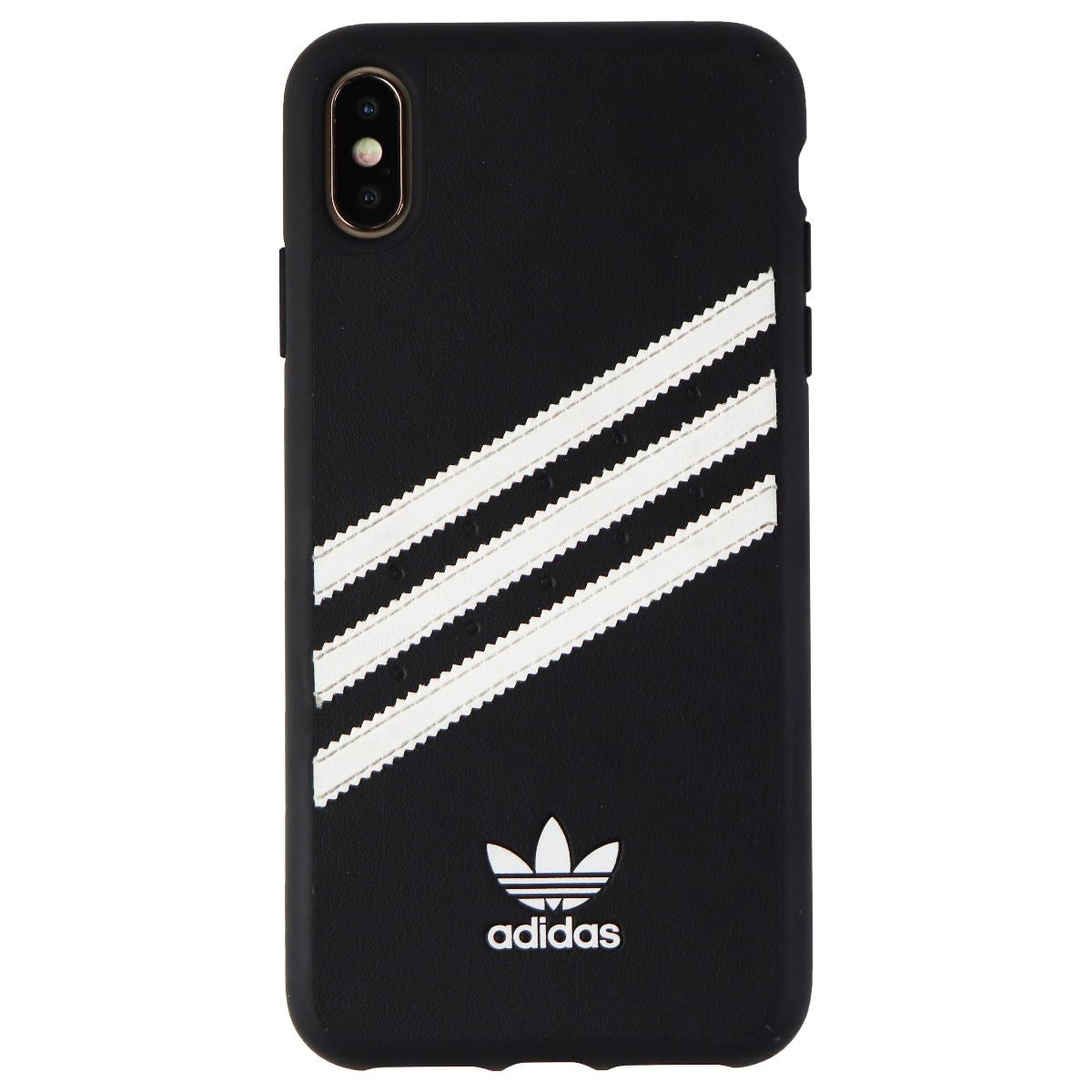 Adidas 3-Stripes Hybrid Case for Apple iPhone Xs Max - Black/White Stripes Cell Phone - Cases, Covers & Skins Adidas - Simple Cell Bulk Wholesale Pricing - USA Seller