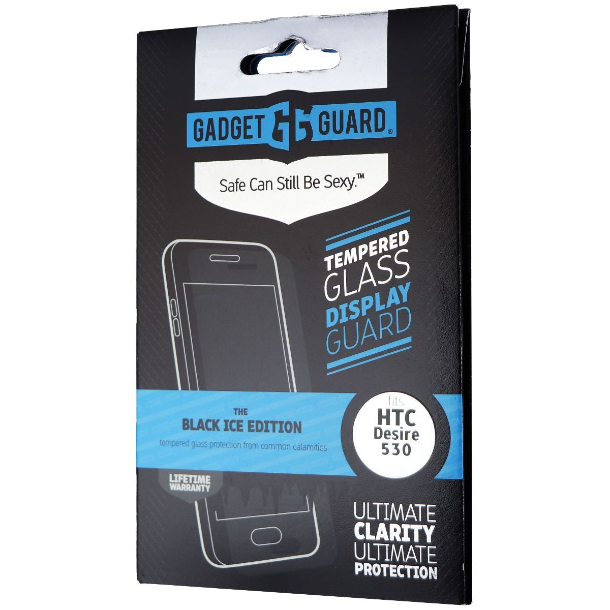 Gadget Guard Black Ice Edition Tempered Glass for HTC Desire 530 Cell Phone - Screen Protectors Gadget Guard - Simple Cell Bulk Wholesale Pricing - USA Seller