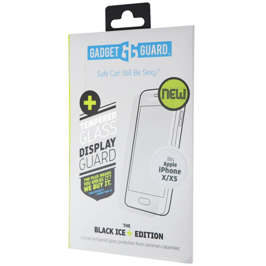 Gadget Guard (Black Ice+) Glass Screen Protector for iPhone Xs/X - Clear Cell Phone - Screen Protectors Gadget Guard    - Simple Cell Bulk Wholesale Pricing - USA Seller
