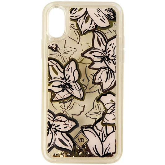 Vera Bradley Glitter Flurry Case for Apple iPhone X - White Flowers/Gold Glitter Cell Phone - Cases, Covers & Skins Vera Bradley    - Simple Cell Bulk Wholesale Pricing - USA Seller