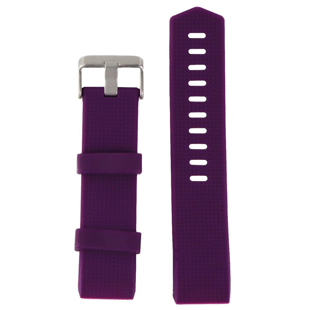 Replacement Band for Fitbit Charge 2 Activity Tracker - Purple/Silver Smart Watch Accessories - Watch Bands Unbranded - Simple Cell Bulk Wholesale Pricing - USA Seller