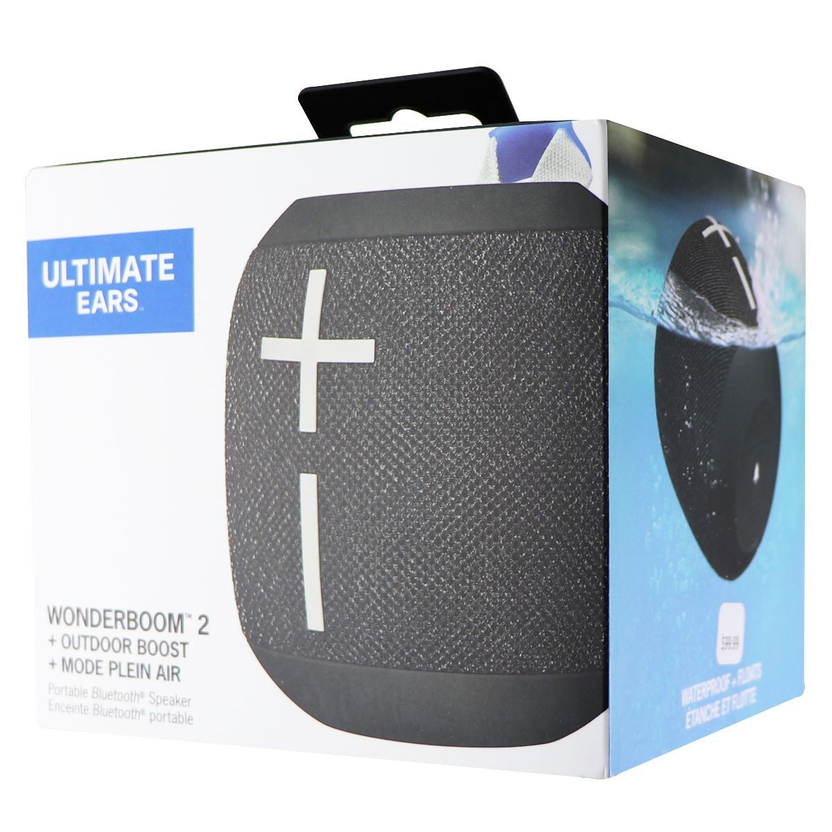 Ultimate Ears WONDERBOOM 2 Portable Bluetooth Speaker - Deep Space Cell Phone - Audio Docks & Speakers Ultimate Ears    - Simple Cell Bulk Wholesale Pricing - USA Seller