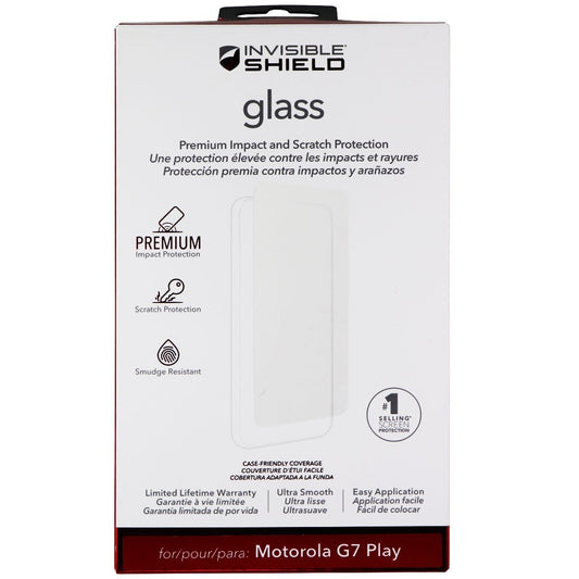 ZAGG Invisible Shield Glass Screen Protector for Motorola G7 Play - Clear Cell Phone - Screen Protectors Zagg - Simple Cell Bulk Wholesale Pricing - USA Seller