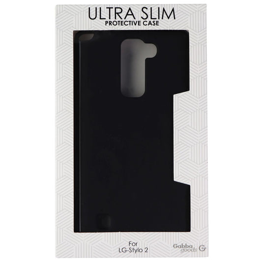 Gabba Goods Ultra Slim Protective Case Gel Case for LG Stylo 2 - Black Cell Phone - Cases, Covers & Skins GabbaGoods - Simple Cell Bulk Wholesale Pricing - USA Seller