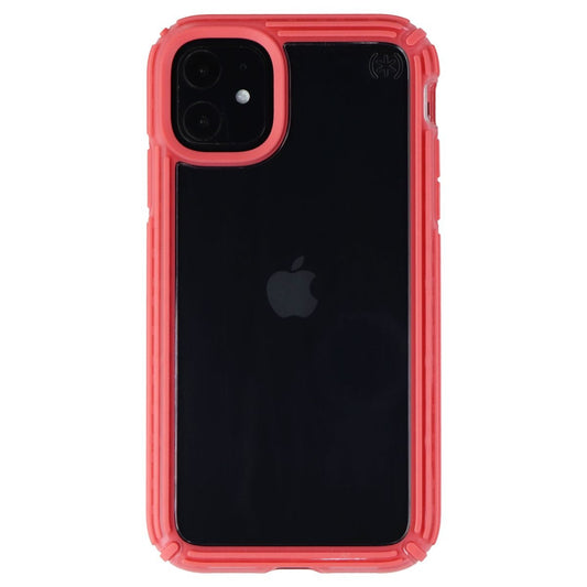 Speck Presidio V-Grip Case for Apple iPhone 11 Pro Max - Clear/Parrot Pink Cell Phone - Cases, Covers & Skins Speck    - Simple Cell Bulk Wholesale Pricing - USA Seller