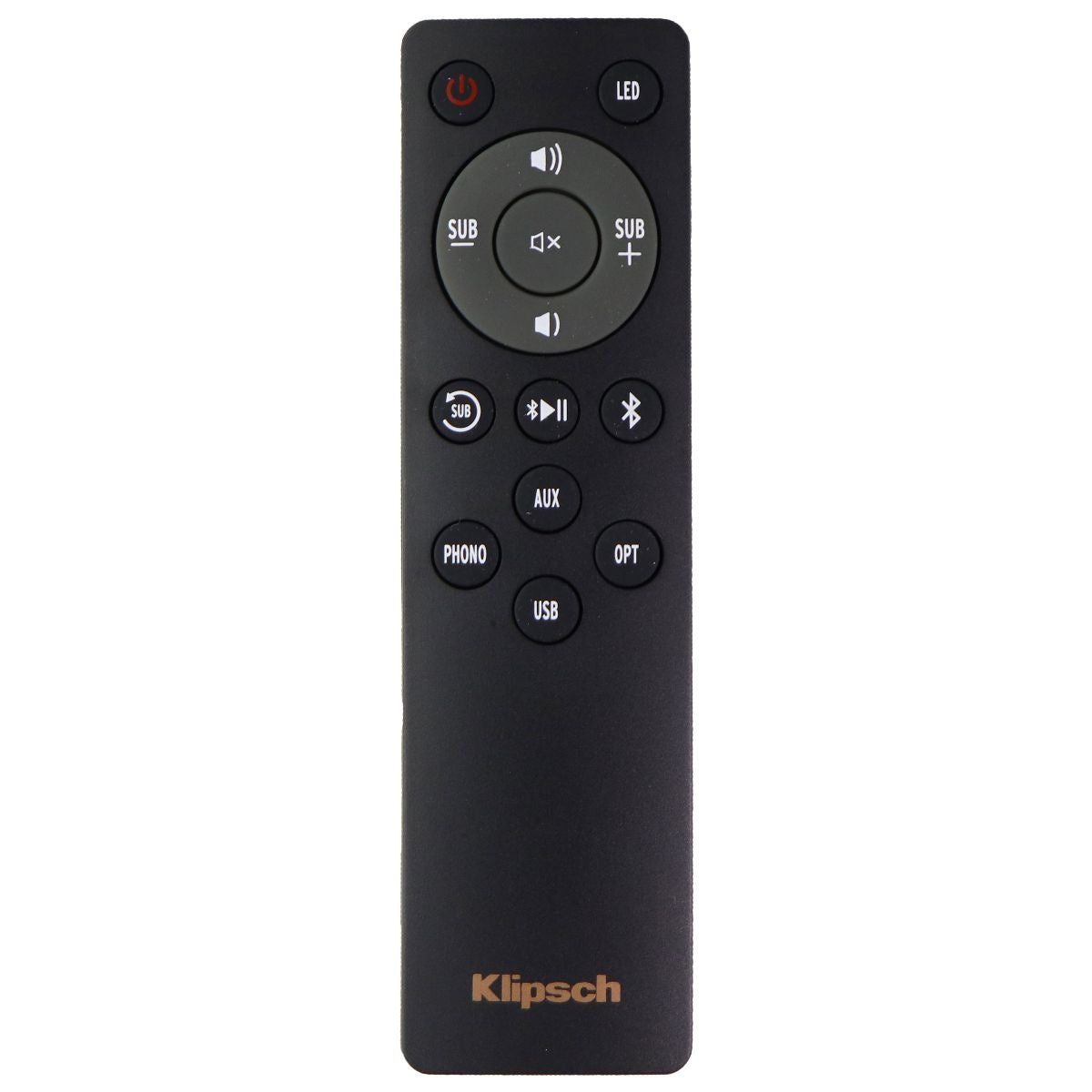 Klipsch OEM Audio System Remote Control - Black TV, Video & Audio Accessories - Remote Controls Klipsch - Simple Cell Bulk Wholesale Pricing - USA Seller