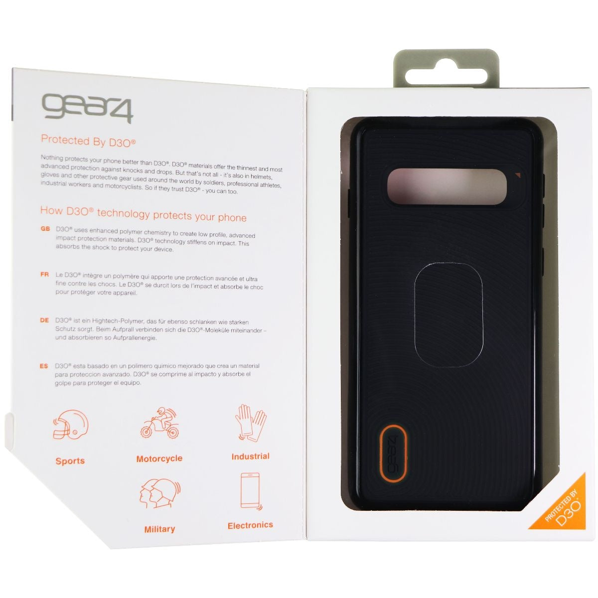 ZAGG Battersea Series Case for Samsung Galaxy S10 - Black Cell Phone - Cases, Covers & Skins Zagg    - Simple Cell Bulk Wholesale Pricing - USA Seller