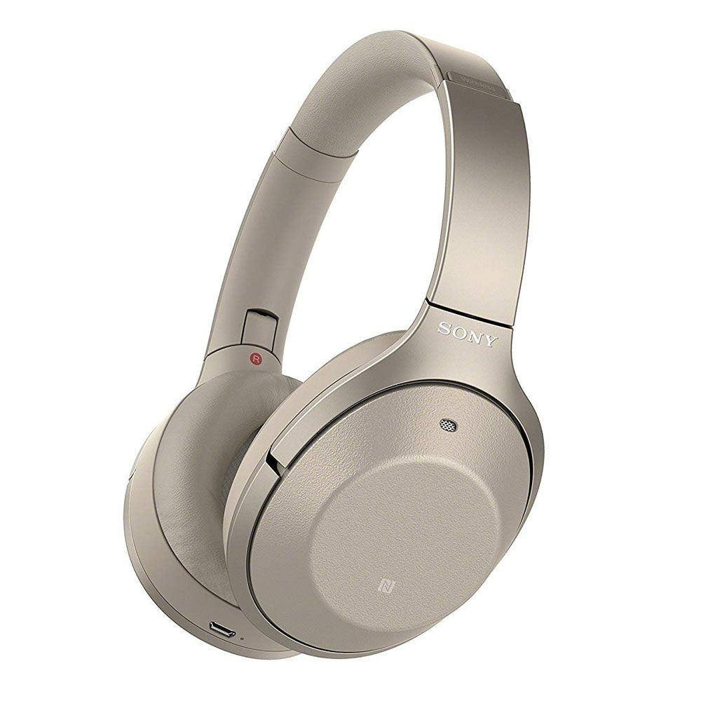 Sony WH-1000XM2 Wireless Noise Canceling Bluetooth Headphones w/ Mic - Gold Cell Phone - Headsets Sony - Simple Cell Bulk Wholesale Pricing - USA Seller