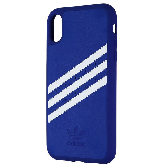 Adidas 3-Stripes Snap Case for Apple iPhone XR - Blue / White Cell Phone - Cases, Covers & Skins Adidas - Simple Cell Bulk Wholesale Pricing - USA Seller