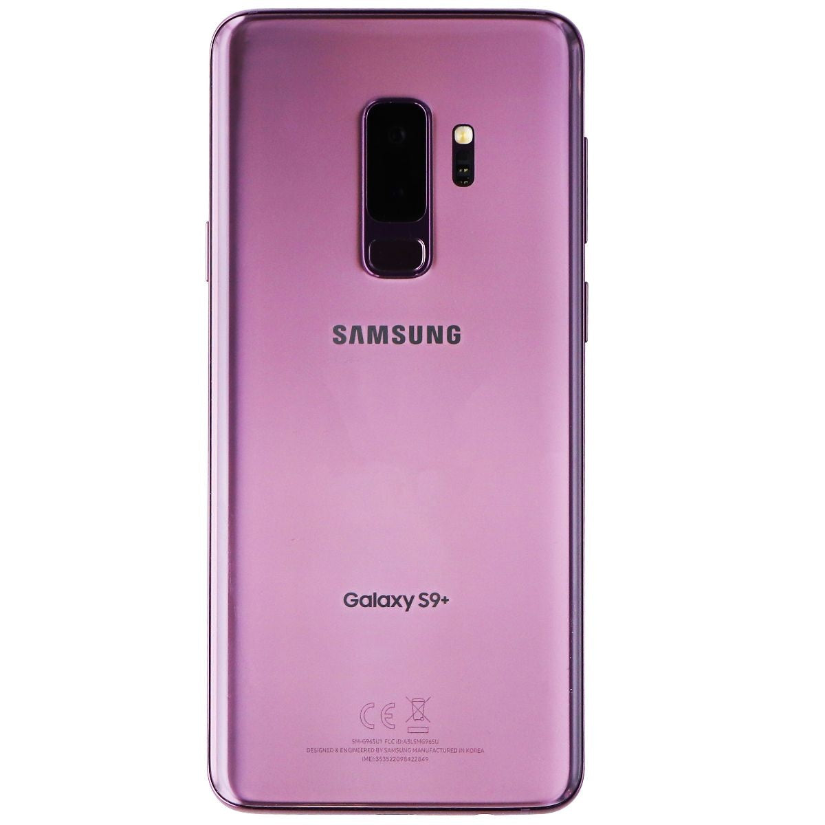 Samsung Galaxy S9+ (6.2-in) Smartphone (SM-G965U) Unlocked - 64GB / Lilac Purple Cell Phones & Smartphones Samsung    - Simple Cell Bulk Wholesale Pricing - USA Seller