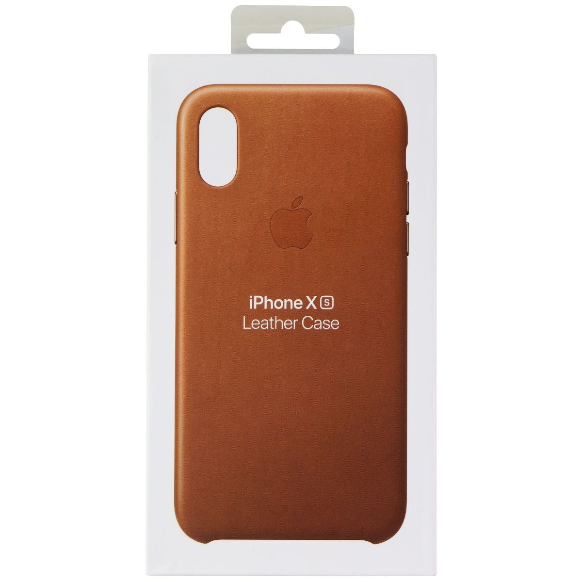 Apple Leather Case MRWP2ZM/A for iPhone Xs - Saddle Brown Cell Phone - Cases, Covers & Skins Apple - Simple Cell Bulk Wholesale Pricing - USA Seller