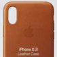 Apple Leather Case MRWP2ZM/A for iPhone Xs - Saddle Brown Cell Phone - Cases, Covers & Skins Apple - Simple Cell Bulk Wholesale Pricing - USA Seller