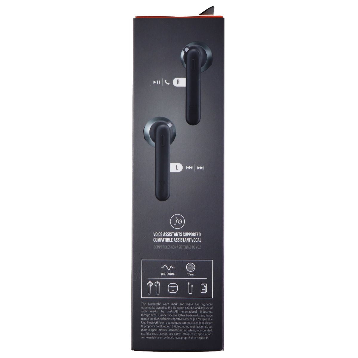 JBL Tune 220TWS True Wireless In-Ear Headphones - Black Portable Audio - Headphones JBL - Simple Cell Bulk Wholesale Pricing - USA Seller