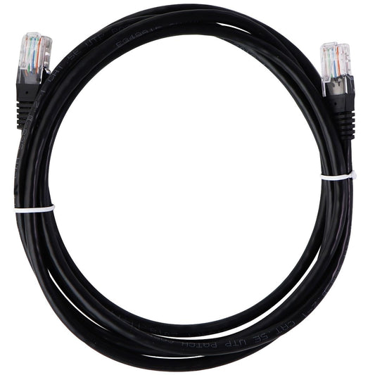 6.5-Foot (CAT5E) Ethernet Patch Cable - Black Computer/Network - Ethernet Cables (RJ-45, 8P8C) Unbranded    - Simple Cell Bulk Wholesale Pricing - USA Seller