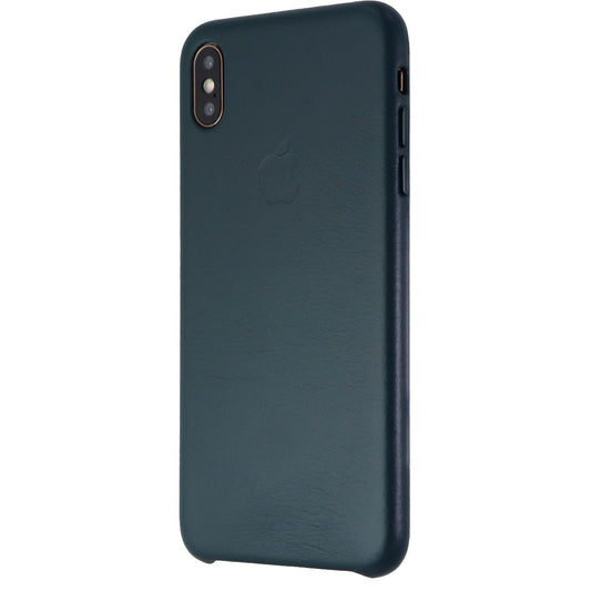 Apple Leather Case (for iPhone Xs Max) - Forest Green (MTEV2ZM/A) Cell Phone - Cases, Covers & Skins Apple    - Simple Cell Bulk Wholesale Pricing - USA Seller