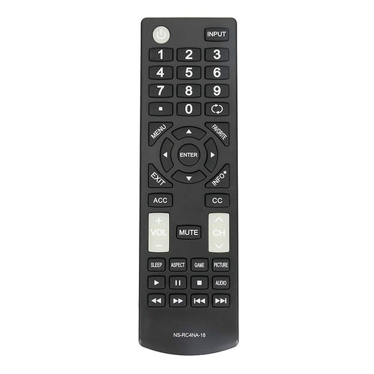 Insignia Remote Control (NS-RC4NA-18) for Select Insignia TVs - Black TV, Video & Audio Accessories - Remote Controls Insignia    - Simple Cell Bulk Wholesale Pricing - USA Seller