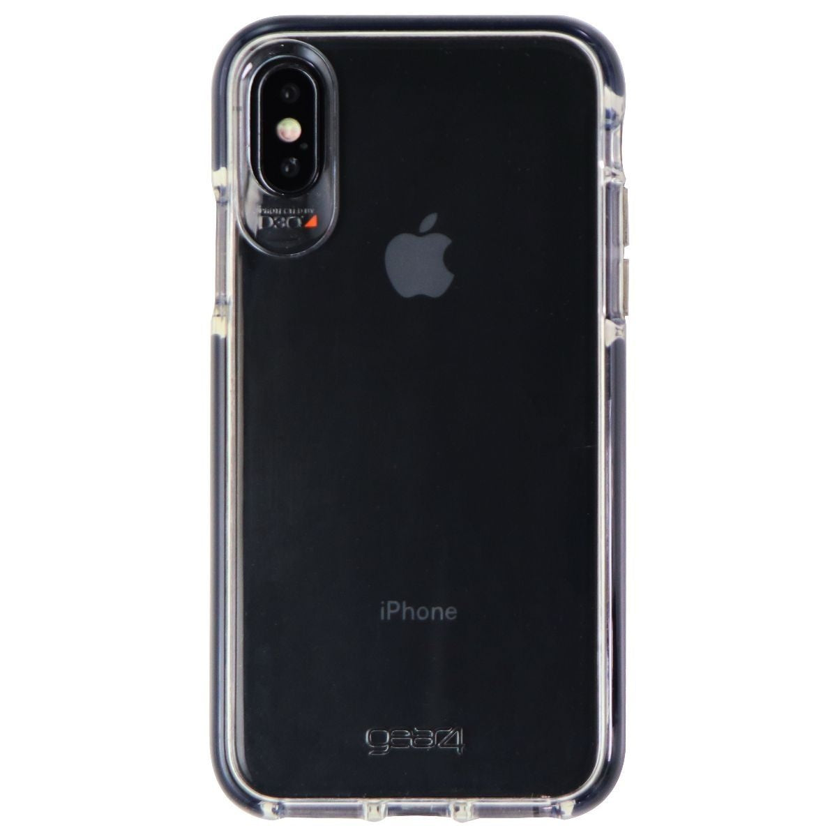 ZAGG D30 Piccadilly Hybrid Case for Apple iPhone Xs/X – Clear/Black Cell Phone - Cases, Covers & Skins Zagg - Simple Cell Bulk Wholesale Pricing - USA Seller